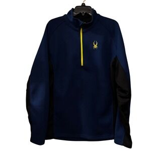Spyder Men's Outbound 1/2 Zip Pullover XL Blue